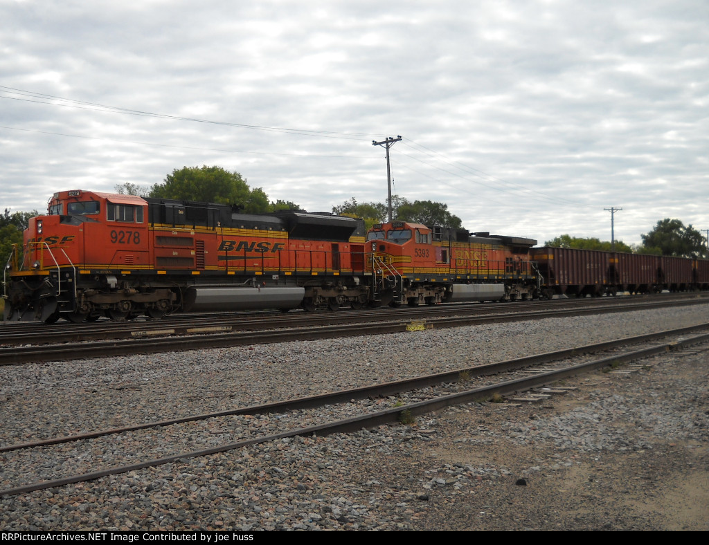 BNSF 9278 North